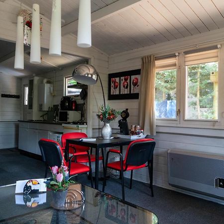 Chalet Op Een Rustig Park In De Natuur Putten Dış mekan fotoğraf