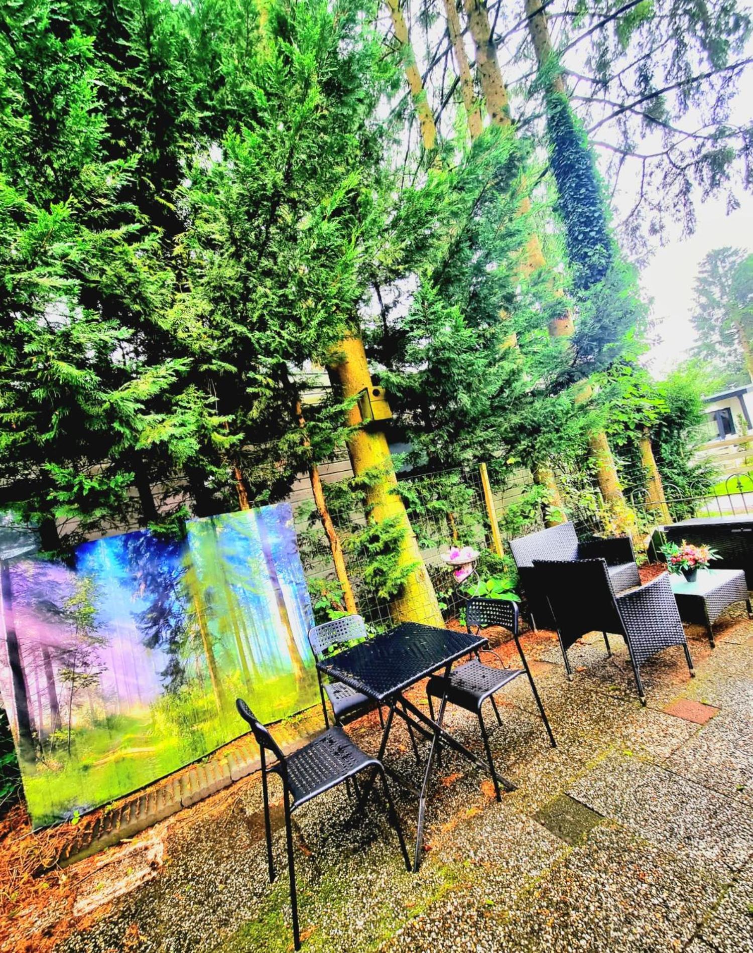 Chalet Op Een Rustig Park In De Natuur Putten Dış mekan fotoğraf