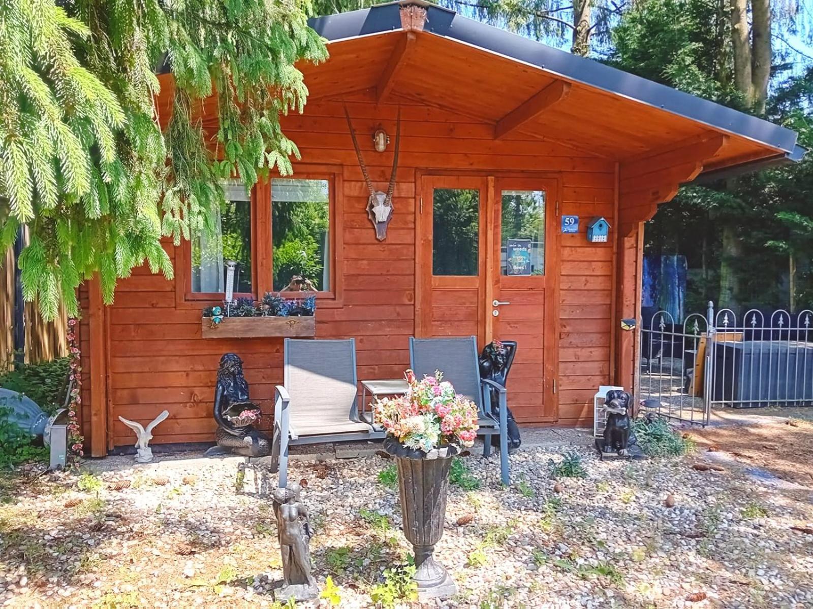 Chalet Op Een Rustig Park In De Natuur Putten Dış mekan fotoğraf